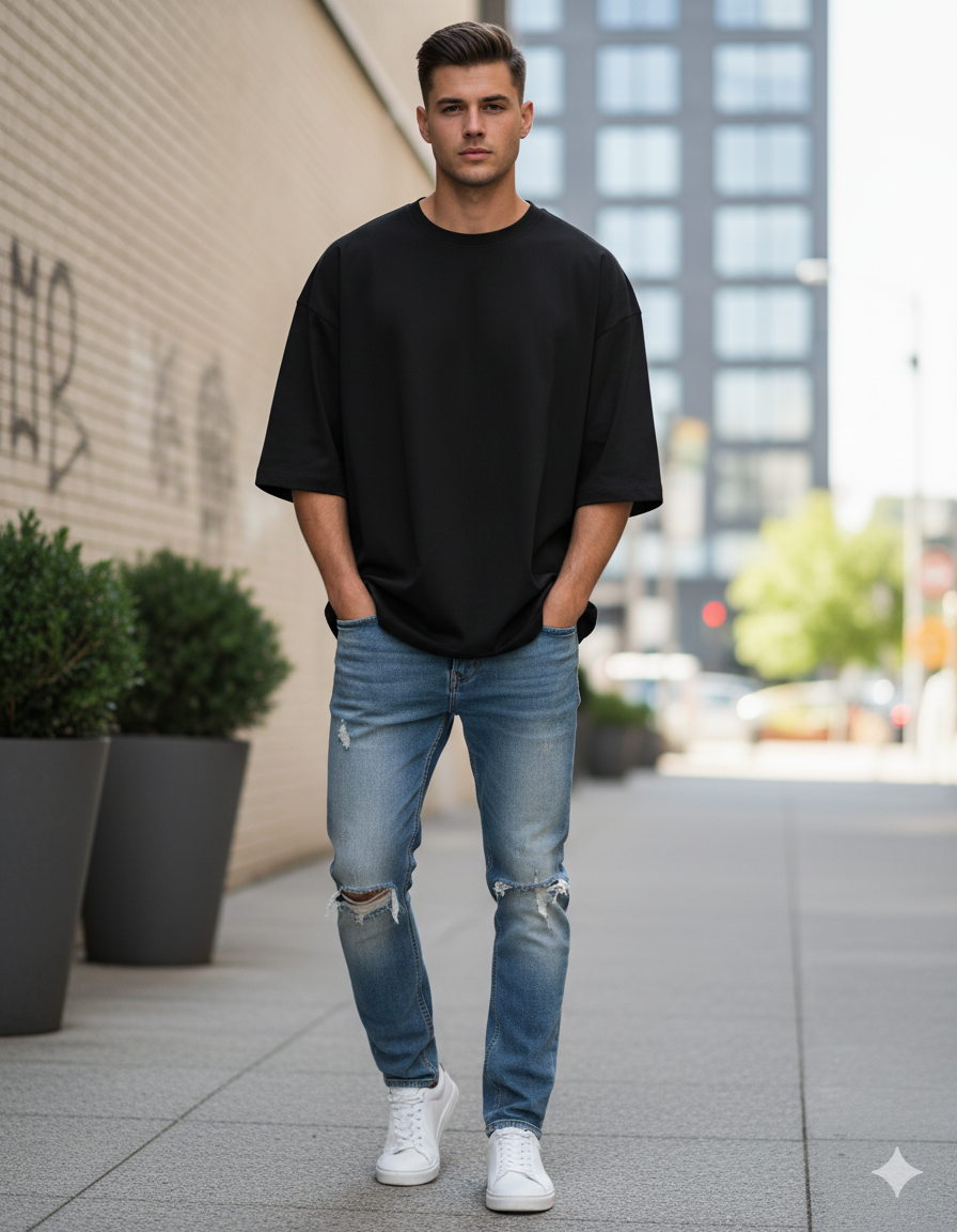 Unisex Terry Oversized Tee